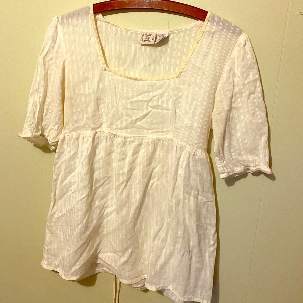White vintage blouse